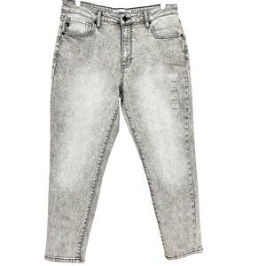 Kancan Women's Denim Jeans Size 30 Regular Fit High Rise Ankle Stretch Grey NWOT